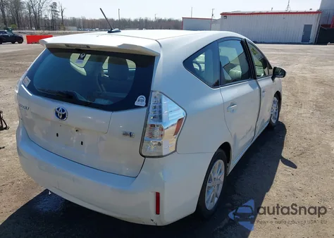 2014 Toyota Prius V Three из США, поврежденный, VIN JTDZN3EU4EJ012482